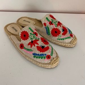 Soludos Ibiza Espadrille Mule Flats 8.5